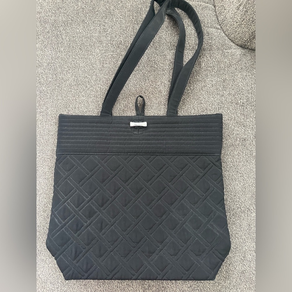 Vera Bradley black shoulder bag